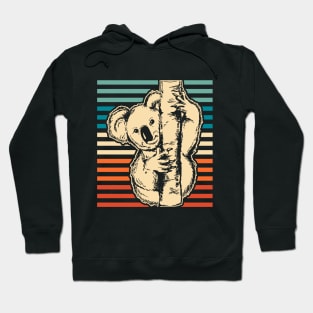 koala retro Hoodie